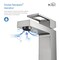 Kibi Cubic Single Handle Bathroom Vanity Sink Faucet KBF1002BN - alternate 5